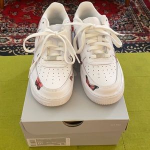 Custom Nike air force ones